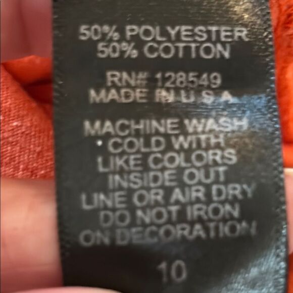 Made in 🇺🇸 Aviator Nation 🏄🏼 Orange 🍊 Yellow 🌞 Smiley 😃 Face Tee - Picture 6 of 17